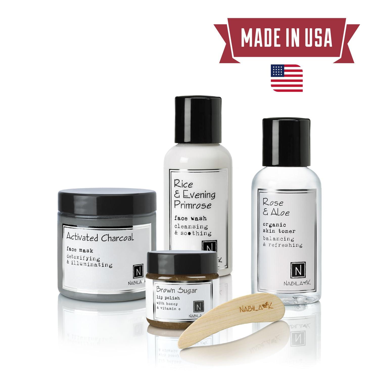 Nabila K Glycerin Bar Soap Ume Blossom Scent - Natural, Vegan-Friendly, Hypoallergenic - Moisturizing and Hydrating with 100% Vegetable Glycerin - Sulfate-Free, Paraben-Free, Chemical-Free - 4.5 oz