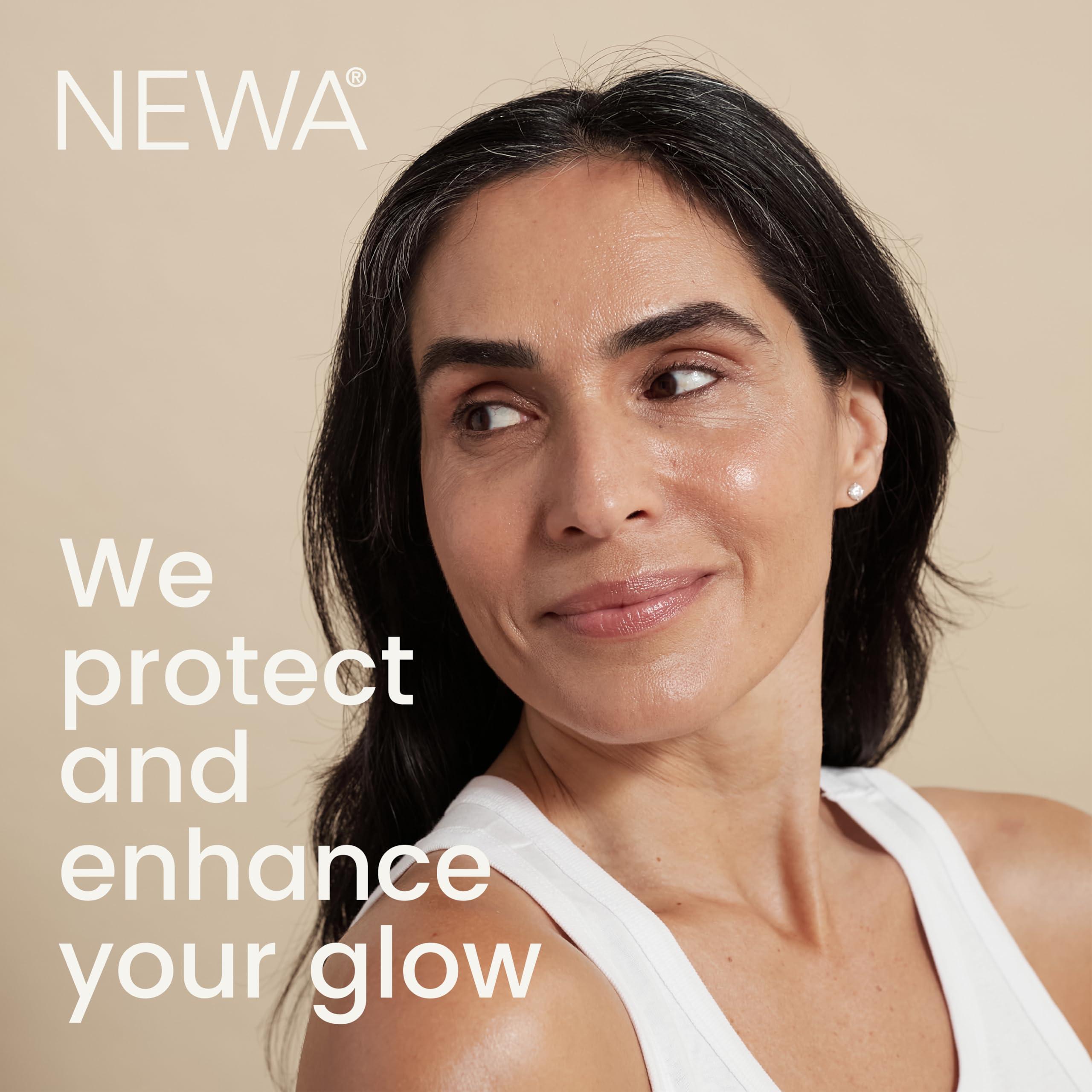 Newa NEWA Classic Skin Care System Anti-Aging Facial Treatment Skin Tightening Technology for Home Use. Boost Oxygen, Increase Collage, Reduces Wrinkles (Include 1 Gel Pack) (Pink Classic.)