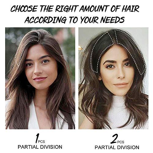 FEIPRO FEIPRO Short Mini Clip In Hair Extensions Real Human Hair Silky Straight Weft for Women With Thinning Hair Short Hair Easily add Hair Volume Thick Natural Invisible 6 Inch #1 Jet Black