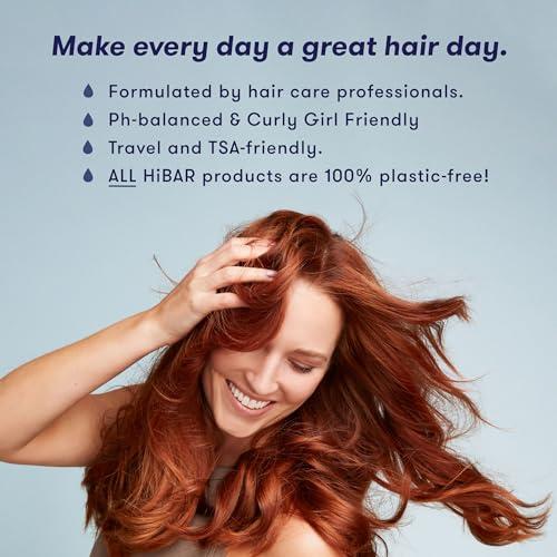 HIBAR HIBAR Volumize Shampoo Bar 2-Pack, Specifically Formulated for Fine, Thin or Lifeless Hair, Made with Rice Water, 100% Vegan, Salon-Quality, TSA-Approved & Travel Friendly