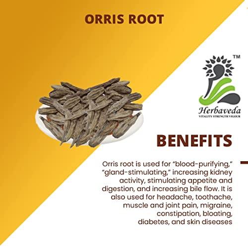 Admart Admart Herbaveda- Orris Root 500g | for Skin & Hair | Betters Digestion