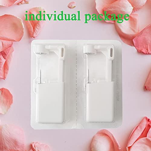 Shyarr Ear Piercing Gun 2 Pack Disposable Ear Piercing Gun Kit Safety Ear Piercing Kit Tool with 4MM Earring Studs Hypoallergenic Ear Piercing Kit