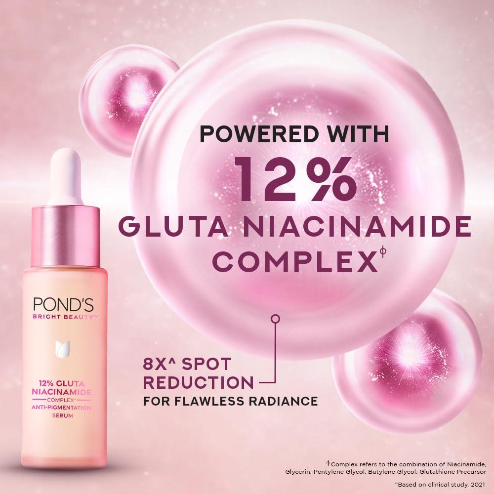 Pond\'s Pond\'s Bright Beauty Serum with 12% Gluta-Niacinamide Complex, 14ml