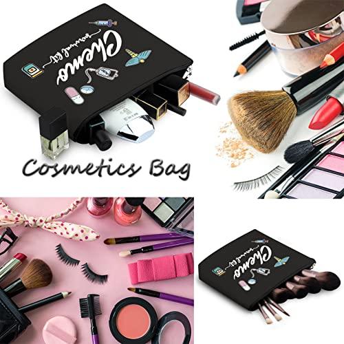 WCGXKO WCGXKO Chemo Care Package for Women Chemo Survival Kit Chemotherapy Treatment Zipper Pouch Bag (survival kit Chemo black)