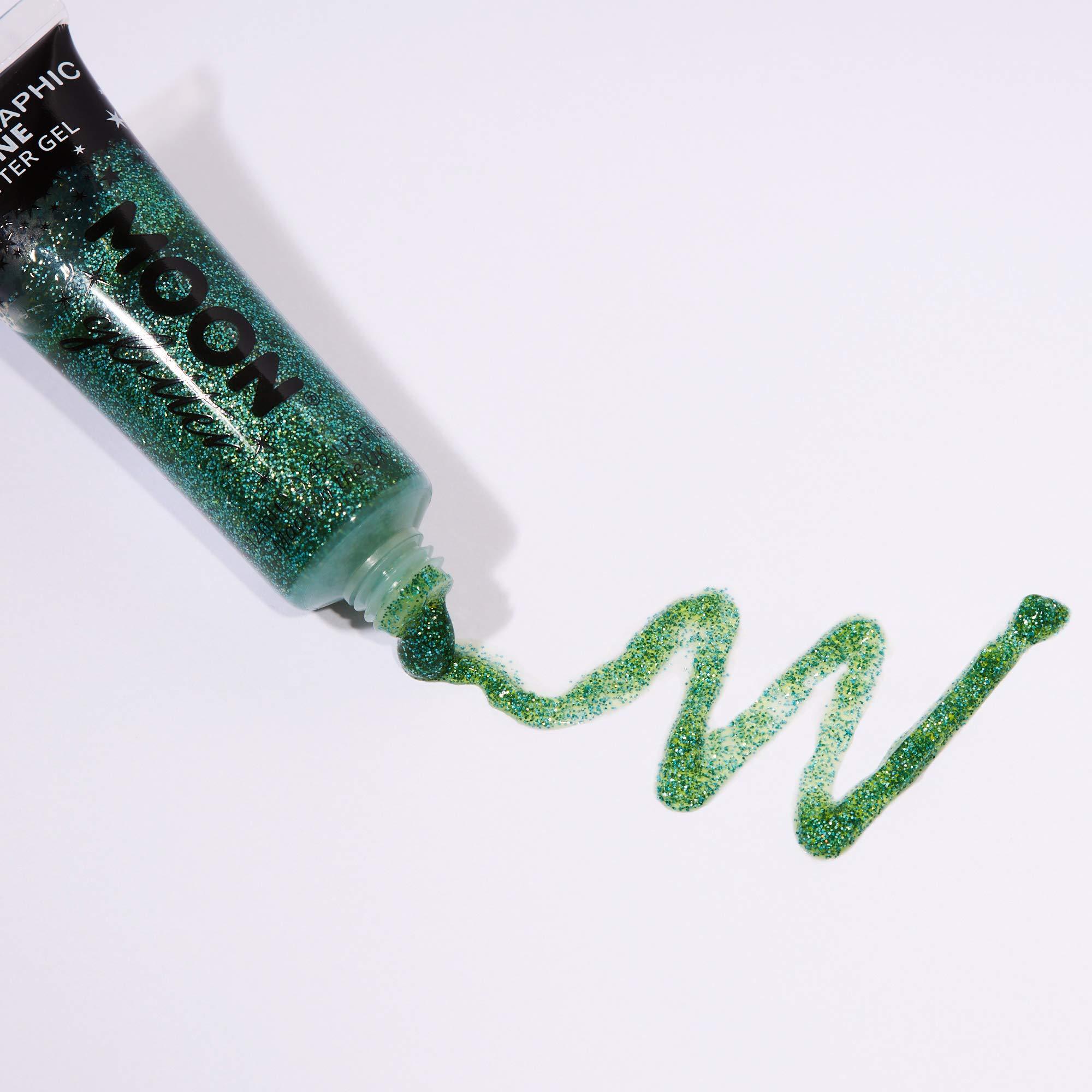 Moon Glitter Holographic Face & Body Glitter Gel by Moon Glitter - 12ml - Blue - Glitter Face Paint