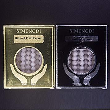 Simengdi Lot Simengdi Bio-gold Pearl Cream + Simengdi Phyto - Silver Balancing Day Cream Anti-ageing Wrinkle Pearl Cream