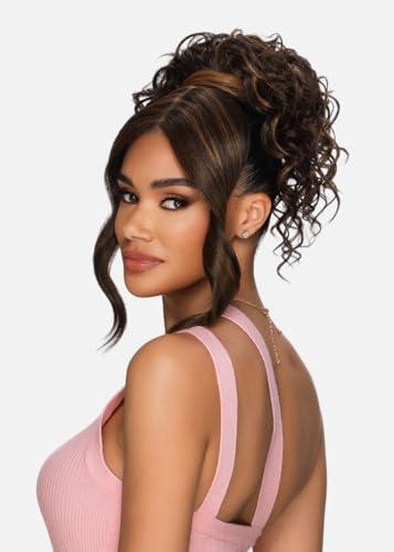 Vivica A Fox Hair Vivica A. Fox LBP-WINK, Bang & Pony, Quick and Easy Lace, Ponytail and Bangs with Lace, Color P4/27/30