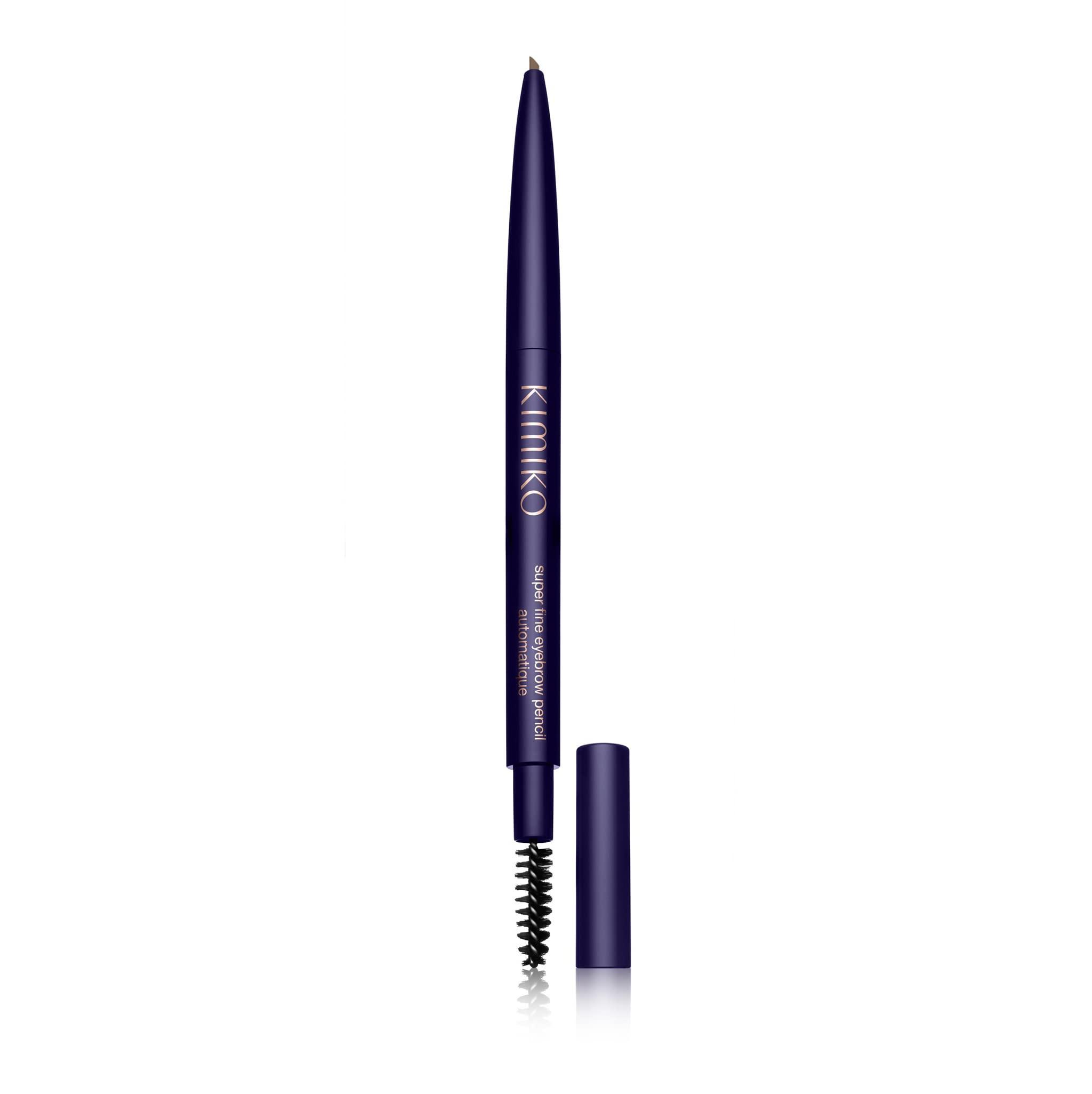 Kimiko KIMIKO Eyebrow Pencil Automatique (Twist Up Pencil, Long Wear Formula, Comes with Covered Brush for Natural Looking Brows) (Latte)