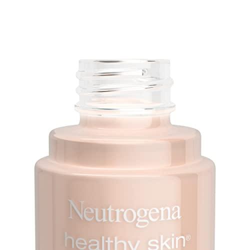 Neutrogena Neutrogena Healthy Skin Liquid Makeup Foundation, Broad Spectrum SPF 20 Sunscreen, Lightweight & Flawless Coverage Foundation with Antioxidant Vitamin E & Feverfew, Natural Ivory, 1 fl. oz