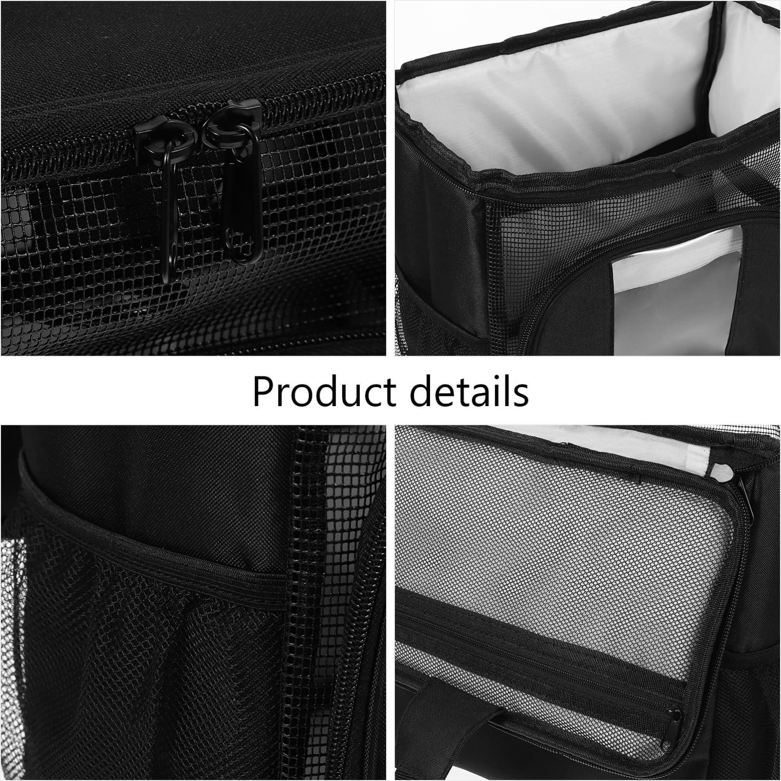 JEWEDECO JEWEDECO College Dorm Essentials for Guys Camping Essentials Oxford Cloth Camping Items Black College Dorm Essentials