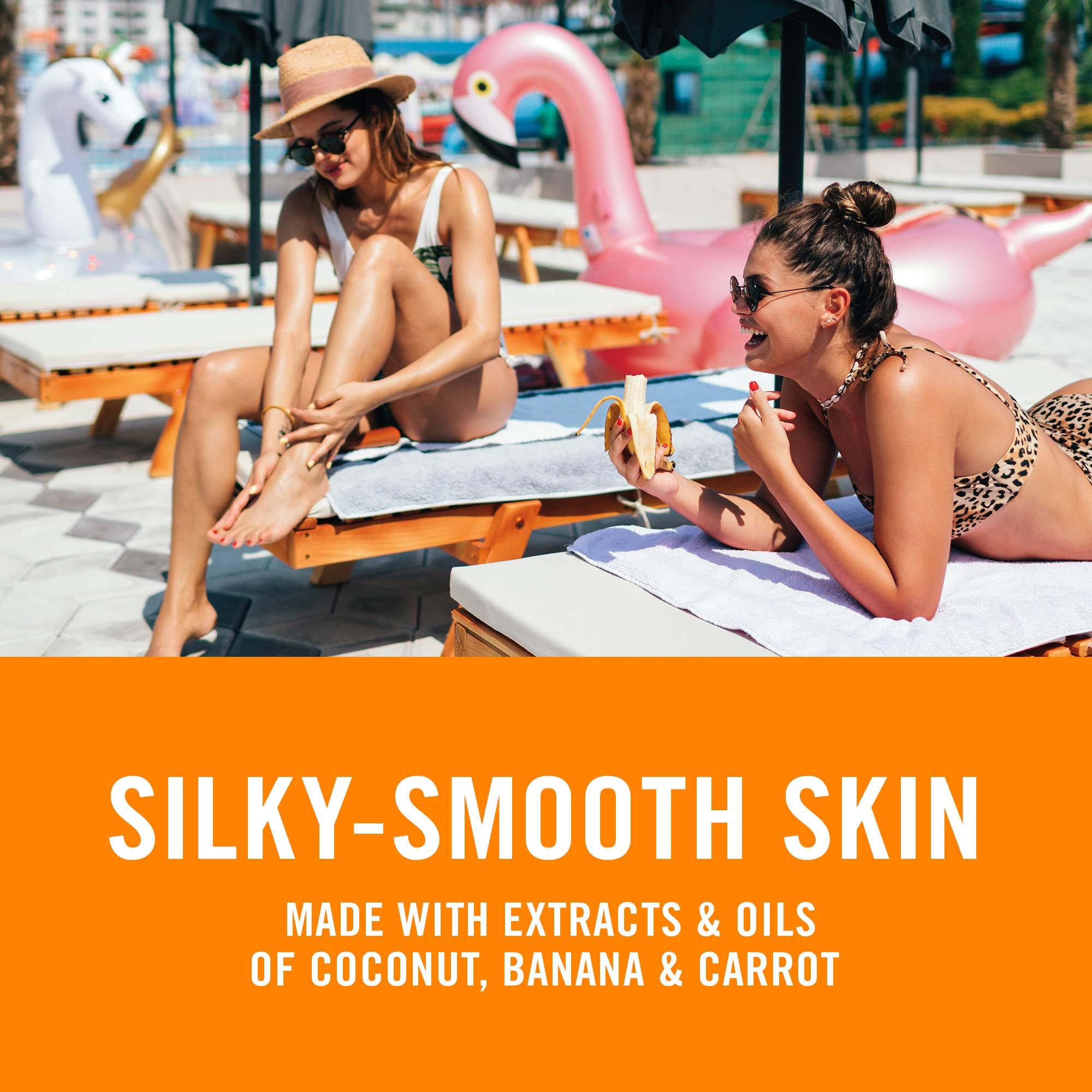 Banana Boat Banana Boat Protective Tanning Dry Oil Clear Spray Sunscreen SPF 15, Oxybenzone Free Sunscreen, 6oz Pack of 3, Packaging may vary