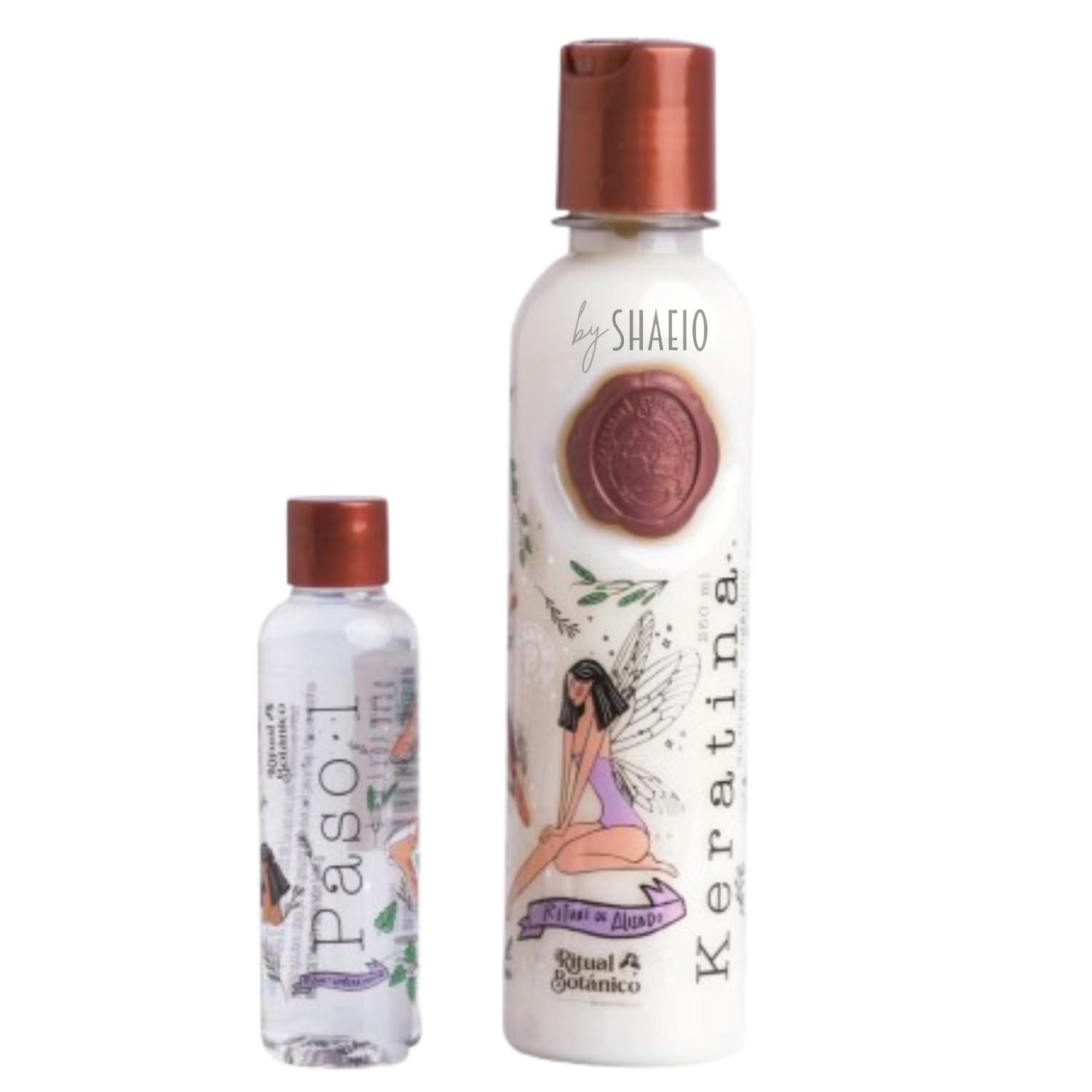 SHAEIO RITUAL BOTANICO Colombian Organic Keratin - 250 ML. Vegan Keratin Hair Mask with 12 Natural Oils and Amino Acids for Smoothing Hair