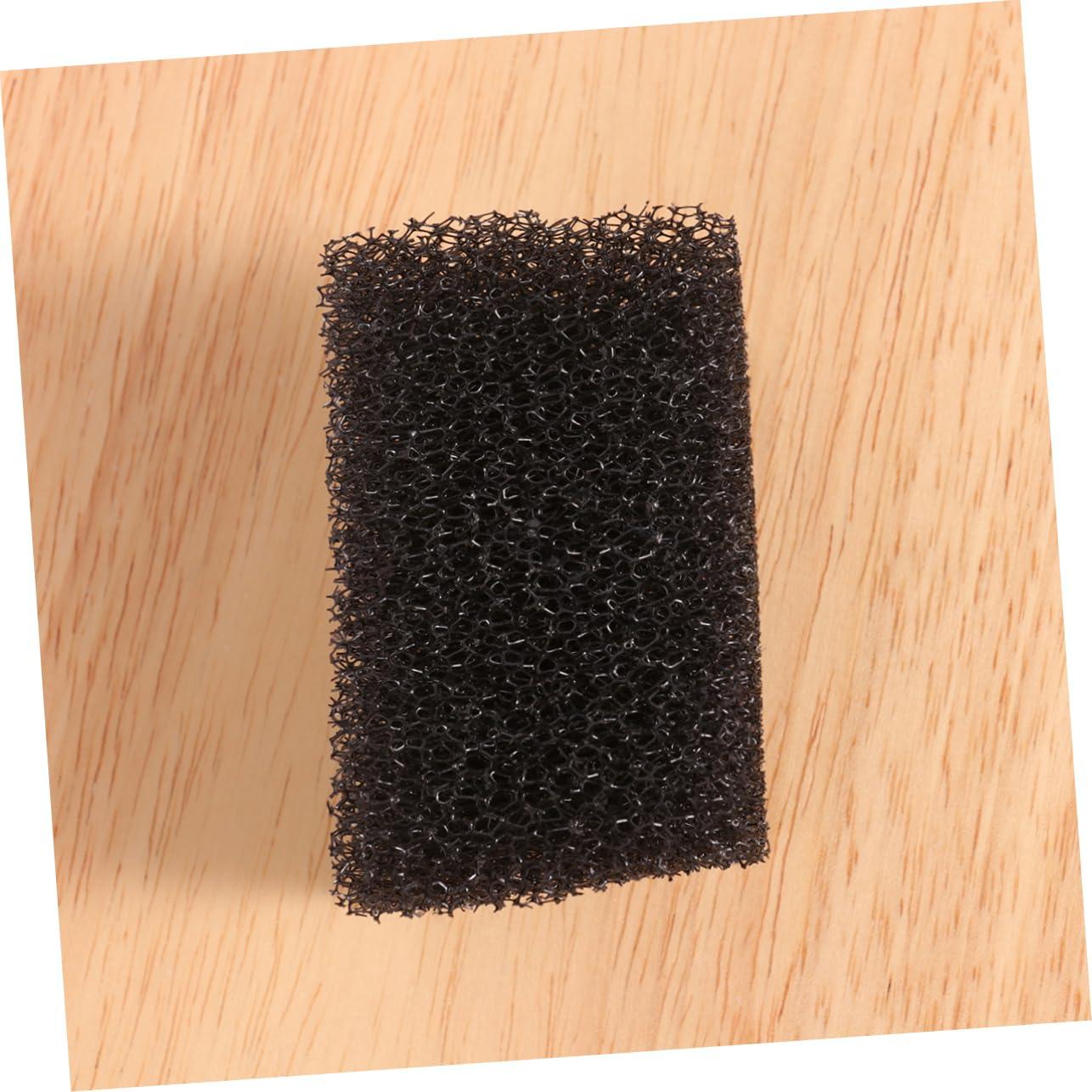 OSOLADY OSOLADY 3 Pcs Mud Skin Sponge Black Makeup Sponge Halloween Party Sponge Black Stipple Sponge Professional Makeup Kit Stipple Sponges Black Toiletry Bag Stipple Sponge Bulk