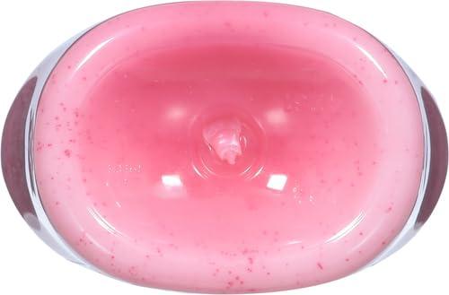 OGX OGX Sensitive + Pink Sea Salt & Rosewater Sulfate-Free Soothing Body Scrub with Healing Rose Quartz, Gentle Exfoliating Daily Body Wash to Soften & Smooth Skin, 19.5 Fl Oz