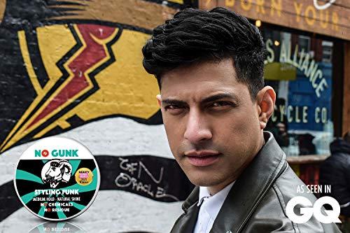 NO GUNK NO GUNK 100% Natural Styling Wax/Pomade for Hair & Beard - Medium Hold - Natural & Organic Ingredients - Styling Funk - Winner, Best Male Hair Product 2018, PURE Beauty Global Awards (Original, 50g)