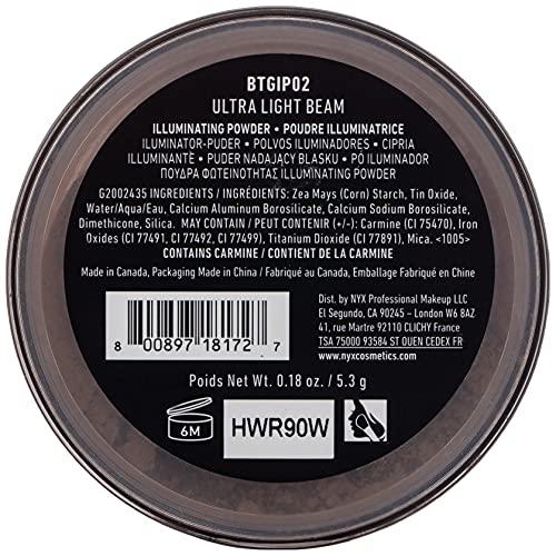 NYX PROFESSIONAL MAKEUP NYX Professional Makeup Born to Glow Illuminating Loose Powder - Ultra Light Beam - 0.18oz