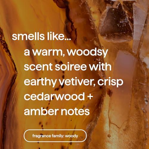 Method Method Gel Hand Soap Refill, Vetiver + Amber, Biodegradable Formula, 34 Fl Oz (Pack of 1) (Packaging May Vary)