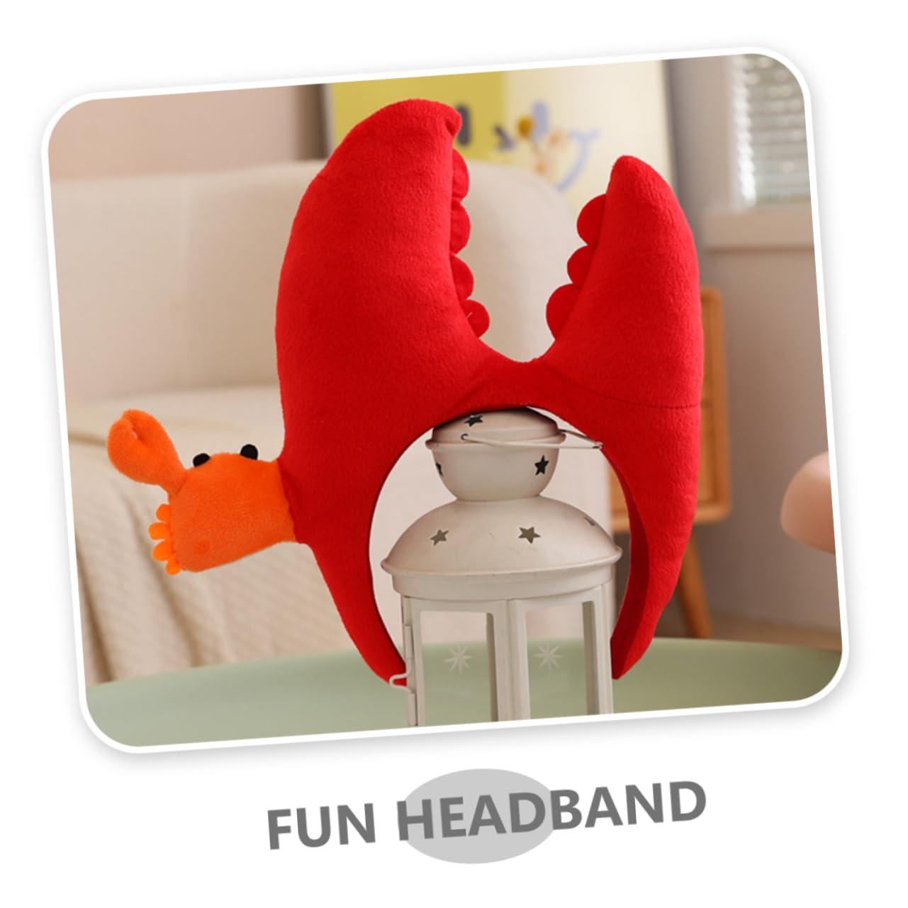 Garneck Garneck Animal Cosplay Headband Party Decoration Crab Claw Headband Photo Props Pp Cotton Headgear Miss Girl Heart Mr Krabs Costume