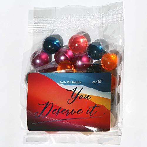 SKLEER Bath Oil Beads (Pearls) - Mixed Colors - The Way You Remember Them (Pack of 25)