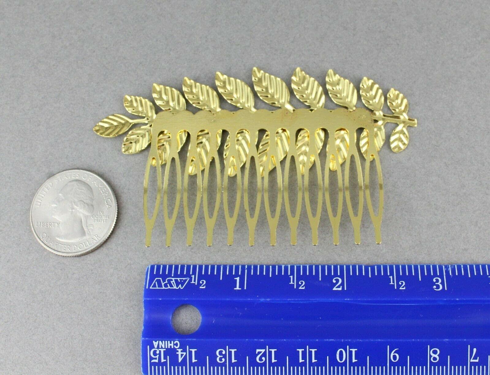 Wholesale Fashion HairClip Gold Leaf Hair Side Comb Crown Leaves Greek Laurel Toga Roman Costume Athena Fashion hair Accessories for Women