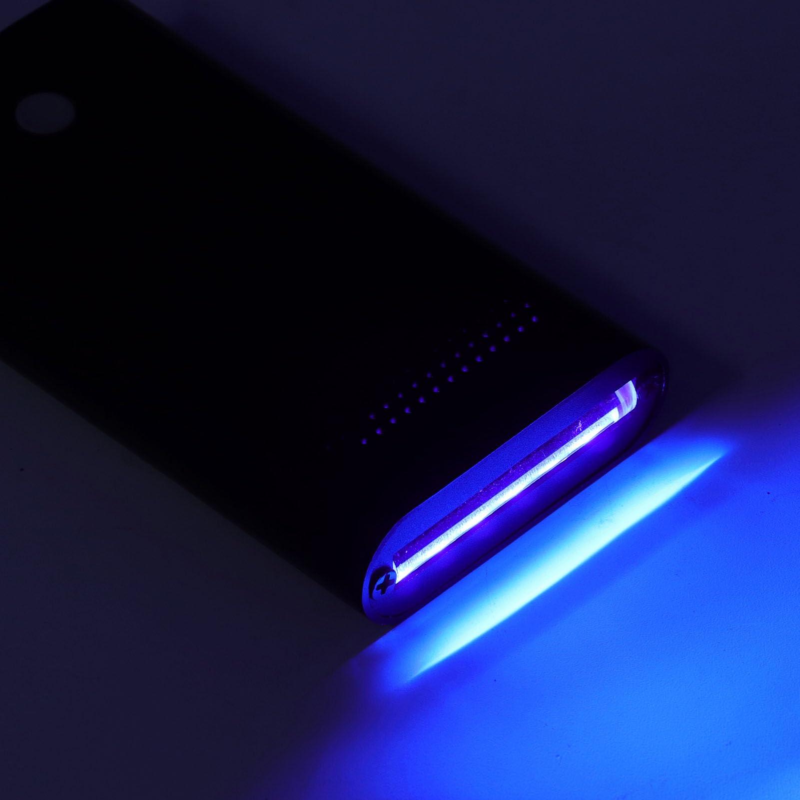 Bewinner V Light Hair Extension Machine - V Light Extensions Kit, Rechargeable Portable Extension Lamp with 6Pcs 395nm LED Beads, Hair Extensions Tool, Fast Curing Wig