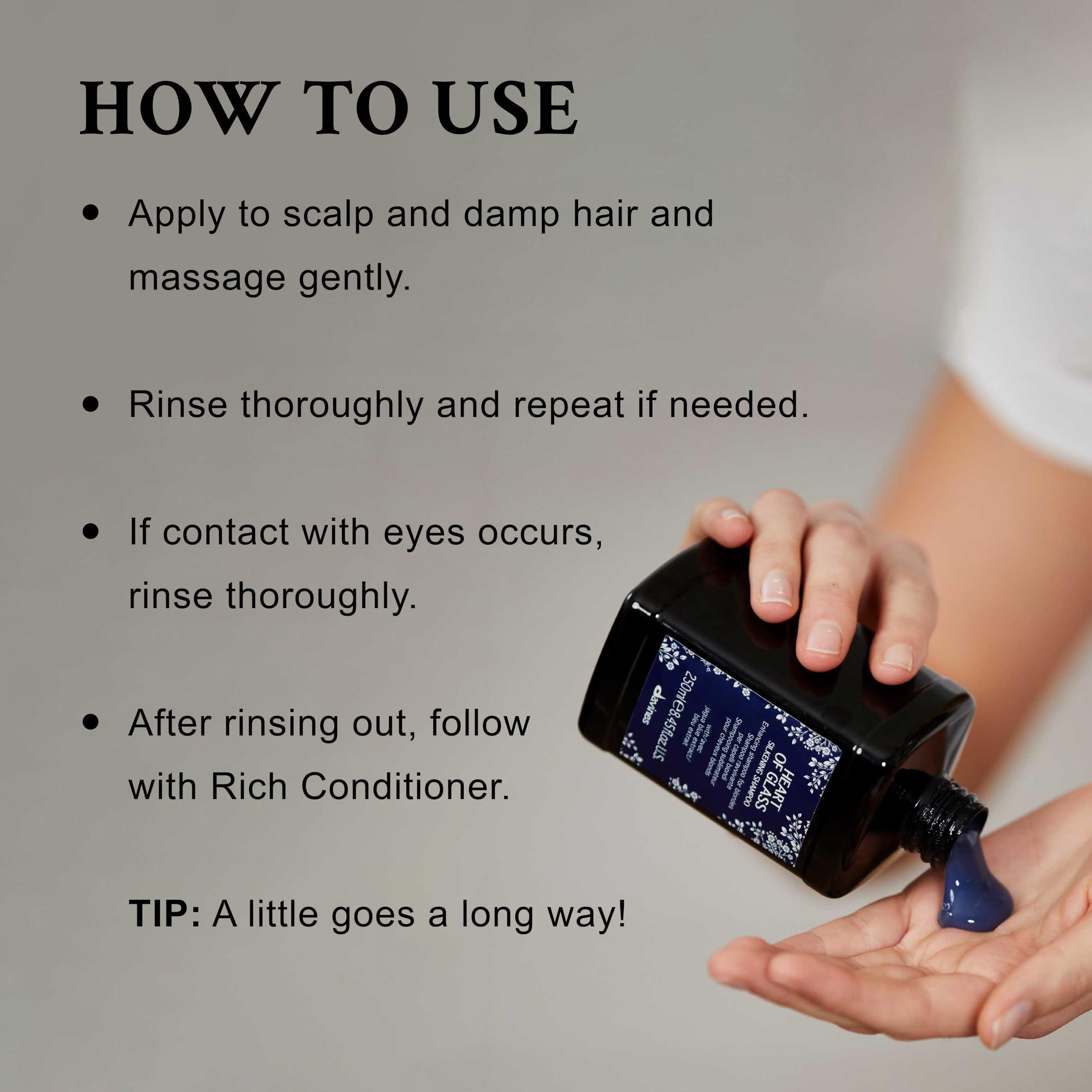 Davines Davines Heart of Glass Silkening Shampoo for Blonde Care, 3.04 fl. oz. (Pack of 1)