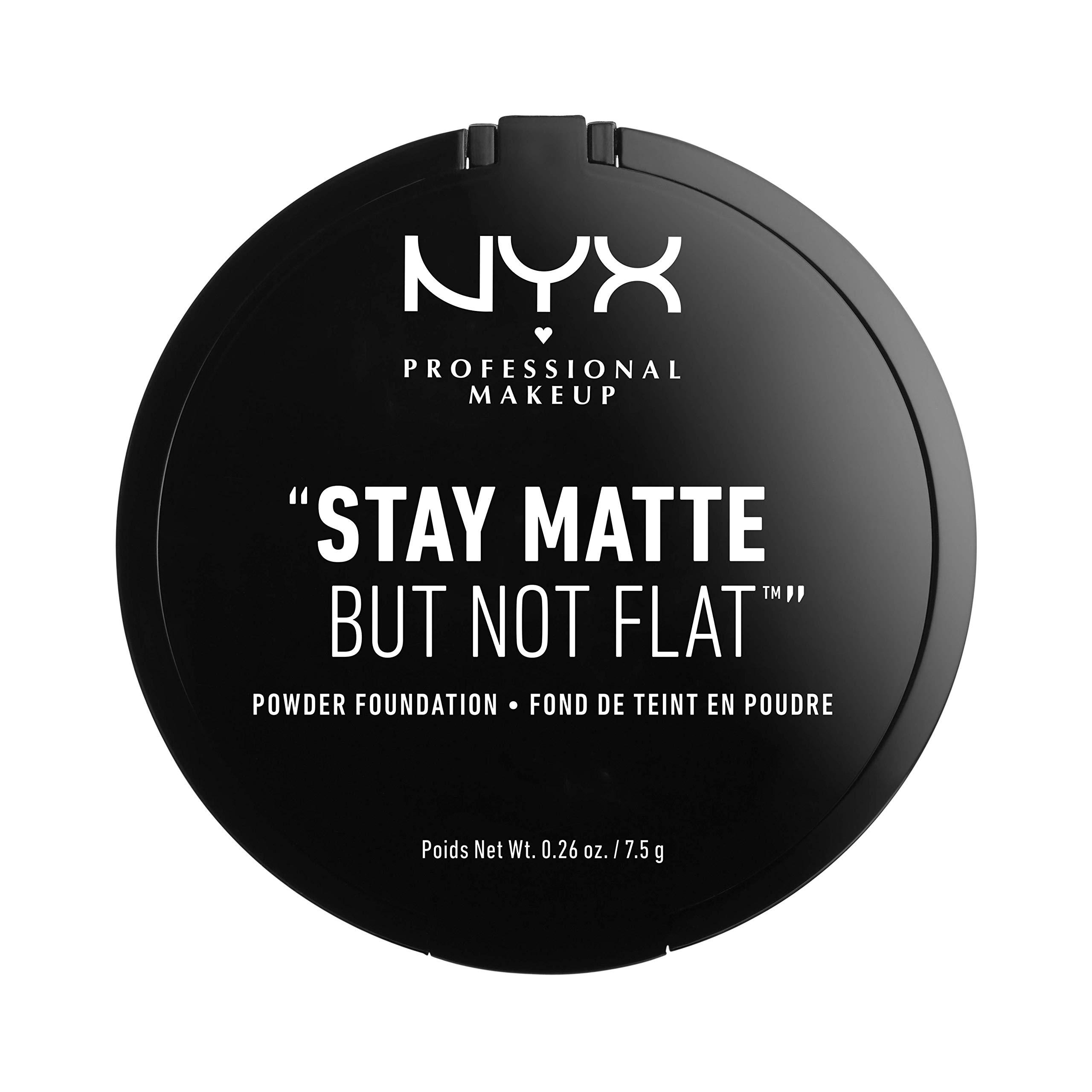 NYX PROFESSIONAL MAKEUP NYX PROFESSIONAL MAKEUP Stay Matte But Not Flat Powder Foundation, Natural