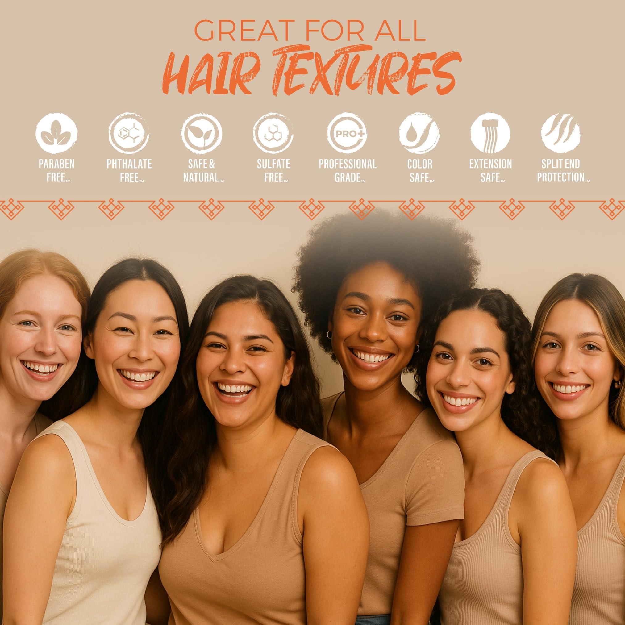 Viori Viori The Foundation Bundle - Citrus Yao Shampoo and Conditioner Set with Bamboo Holder - Rice Water Shampoo Bar and Conditioner Bar - Sulfate-Free, Vegan and Organic - Best for Normal to Oily Hair