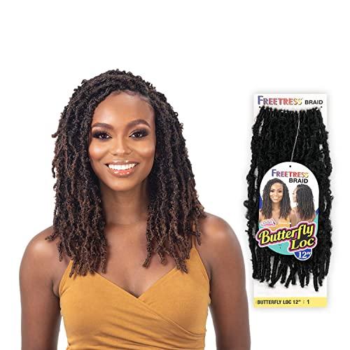Freetress Braids FreeTress Crochet Braids Butterfly Loc 12\" (5-Pack, 30)