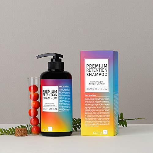 APLB APLB Premium Retention Shampoo 16.91fl.oz. / Infused with Silk, Sage, Henna Soapwort Extracts, Helps to protect and moisturize for shiny hair