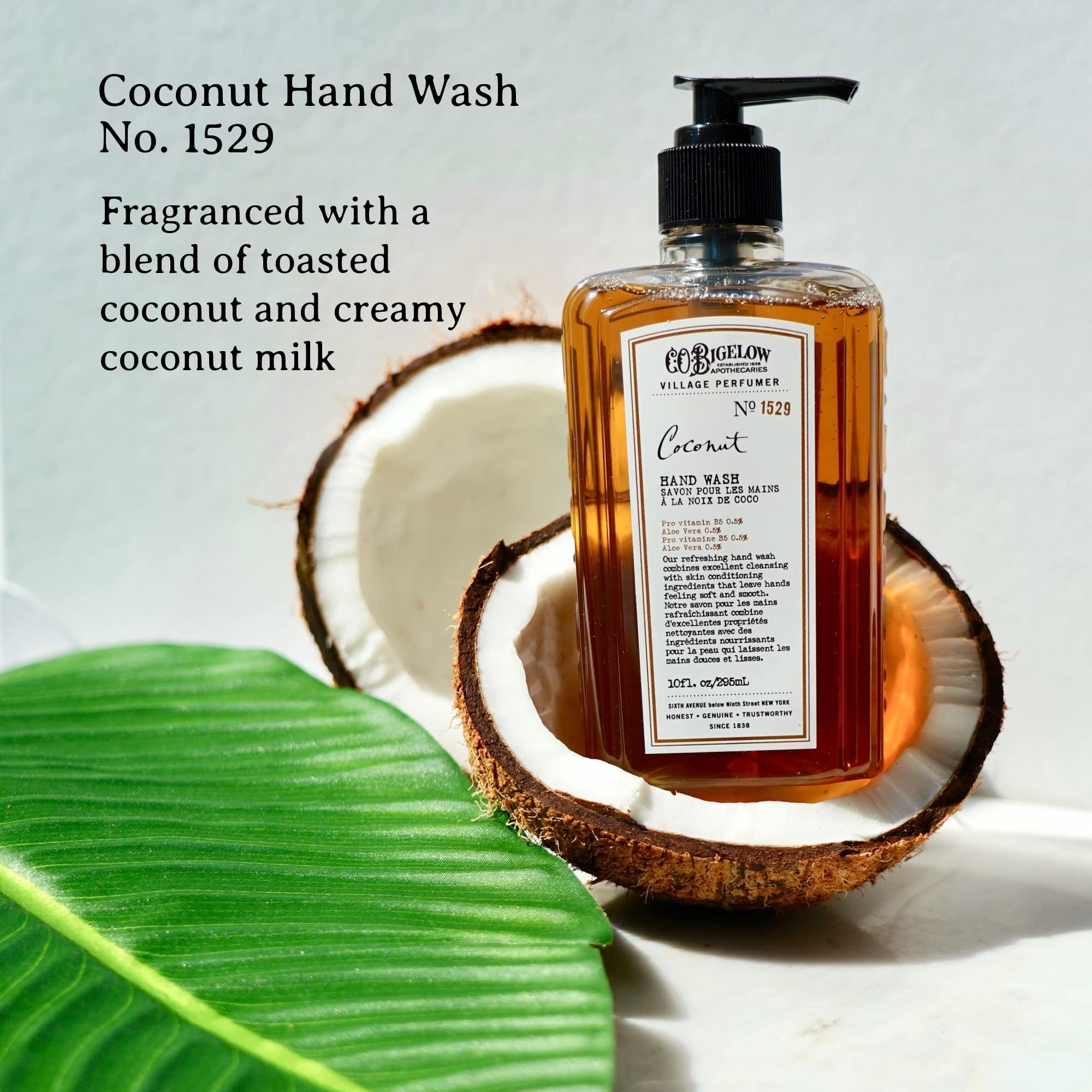 C. O. Bigelow C.O. Bigelow Apothecary Duo - Coconut Hand Care, Hand Soap & Lotion Gift Set of Two - Skin Care for Dry Skin with Moisturizing Lotion & Liquid Hand Wash - 10fl oz Each