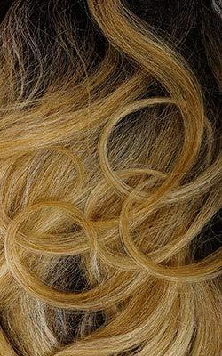 Outre Outre Synthetic Quick Weave Half Wig - NEESHA H304 (Color:DR4/GDNHNBL)