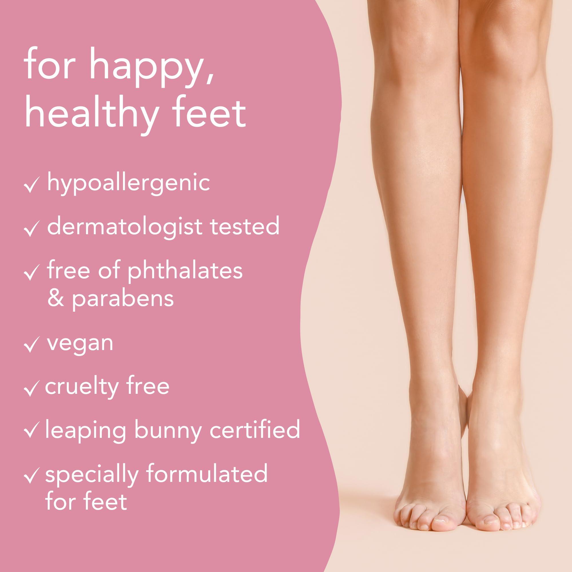 Barefoot Scientist Barefoot Scientist Sleep On It Overnight Moisturizing Gel Socks, Nourish Your Feet, Sole Sisters, Red and Pink, 2 Pack