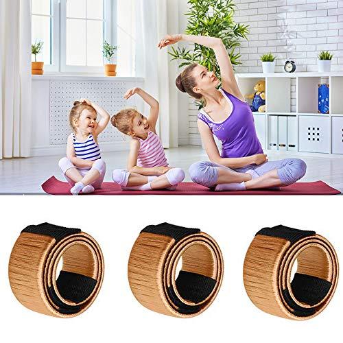 LHAAAYF Magic Bun Makers, LHAAAYF Professional Hair Bun Maker-Donut Hair- Perfect Hair Bun Maker-Ballet Bun Maker-Easy Bun Hair Tool-Kids Ballerina Bun-Shaper Bun Hair Tool, Light Coffee