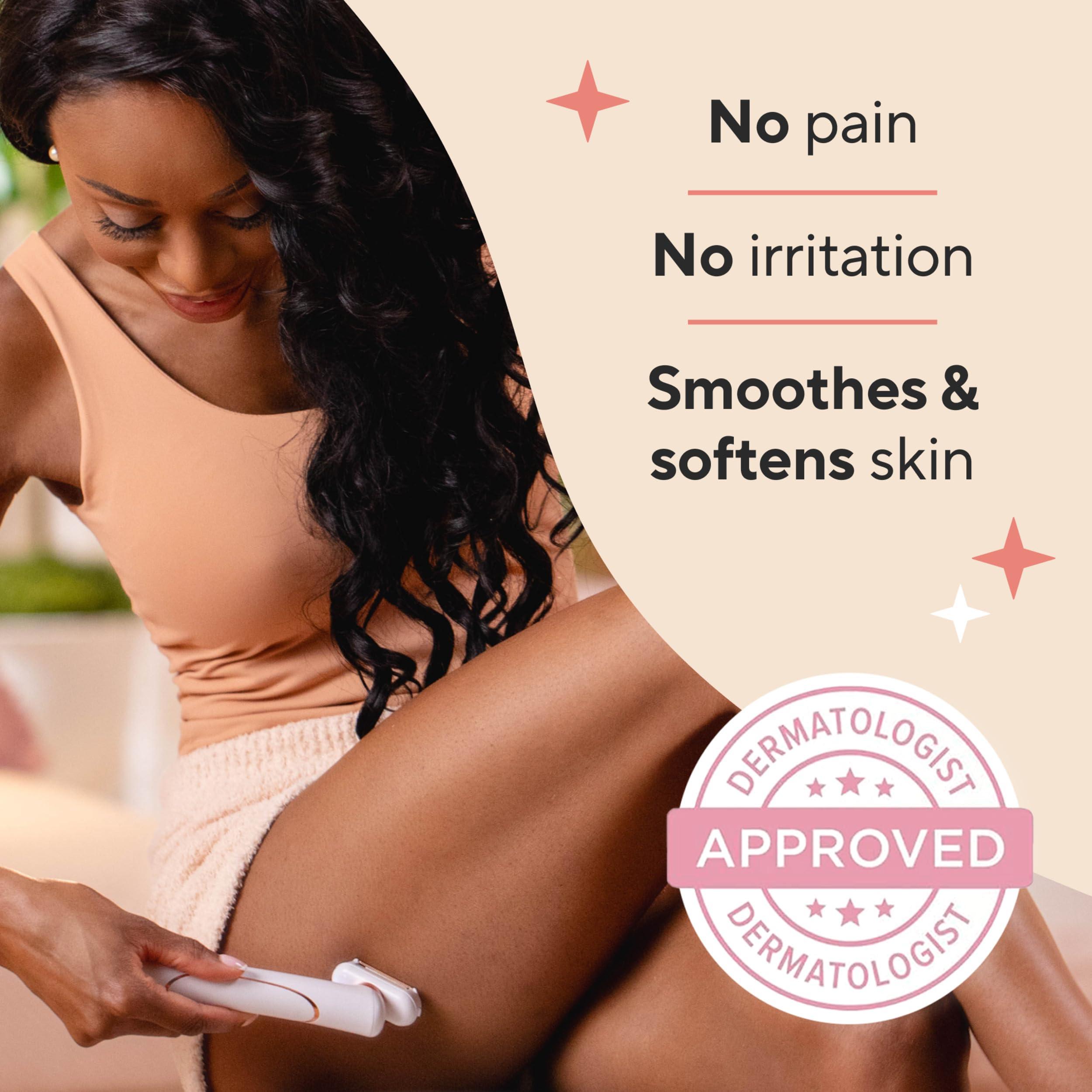 Finishing Touch Flawless Finishing Touch Flawless Legs, Electric Razor for Women, Pivoting Head Leg Hair Remover with LED Light for Instant and Painless Leg Hair Removal