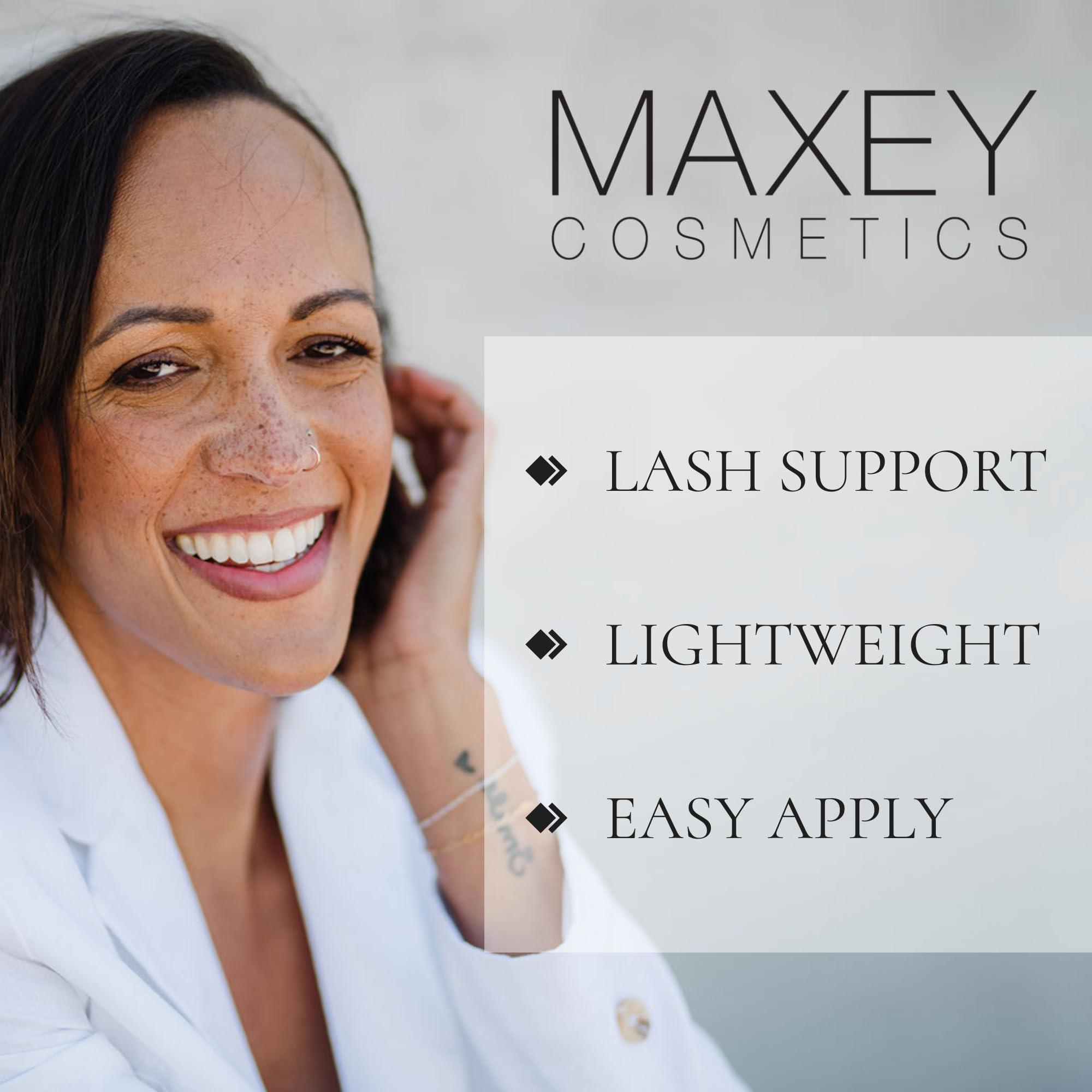 Maxey Cosmetics MaxeyLash Eyelash Enhancing Serum - Lash Growth Treatment, Boosts Longer, Thicker, Fuller Lashes