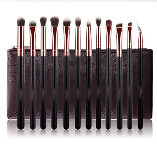 JMKJMJP JMKJMJP 12 Eye Shadow Brush Set Professional Eye Makeup Brush Kit Complete Makeup Tools