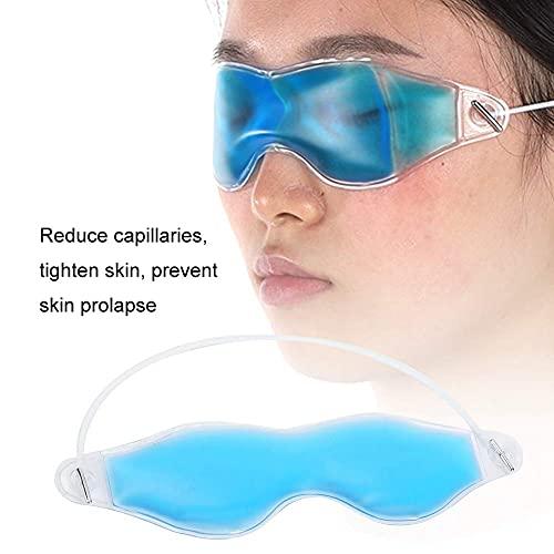 TMISHION Reusable Summer Ice Cooling Gel Sleeping Eye Mask, Eye Pillow for Puffy Eyes Stress Relief, Hot Cold Therapy Gel Eye Mask for Sleep and Travel
