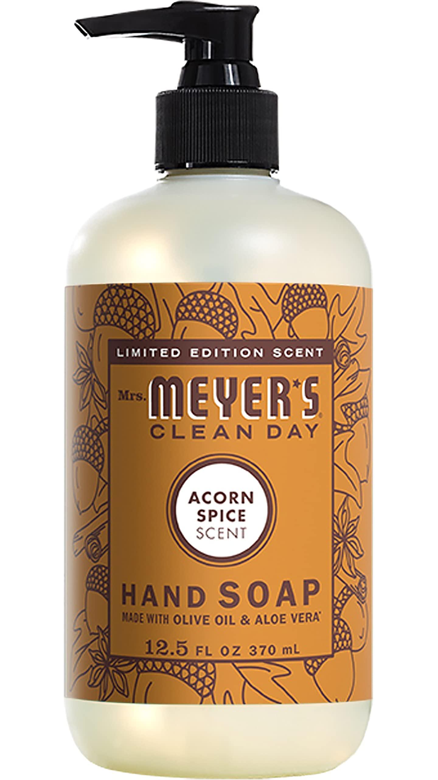 MRS. MEYER'S CLEAN DAY MRS. MEYER'S CLEAN DAY Hand Soap Variety Pack, 1 Apple Cider, 1 Acorn Spice, 2 CT