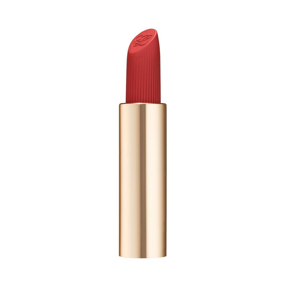 Este Lauder Este Lauder Pure Color Long-Lasting Matte Lipstick with Matte Finish | Plumping & Nourishing, Refill, 557 Fragile Ego
