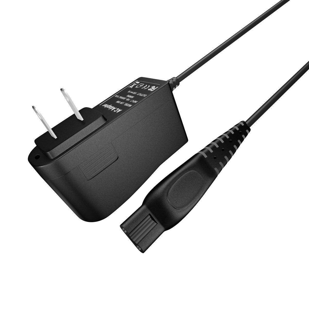Generic Marg Global AC/DC Adapter for Philips Norelco 1150X, 1250X, 1250XCC, 1160X, 1160XCC, 1180X, 1180XCC, 1200 SENSOTOUCH Razor/Shaver SensoTouch 3D Electric Razor 1250X/46, 1250X/42