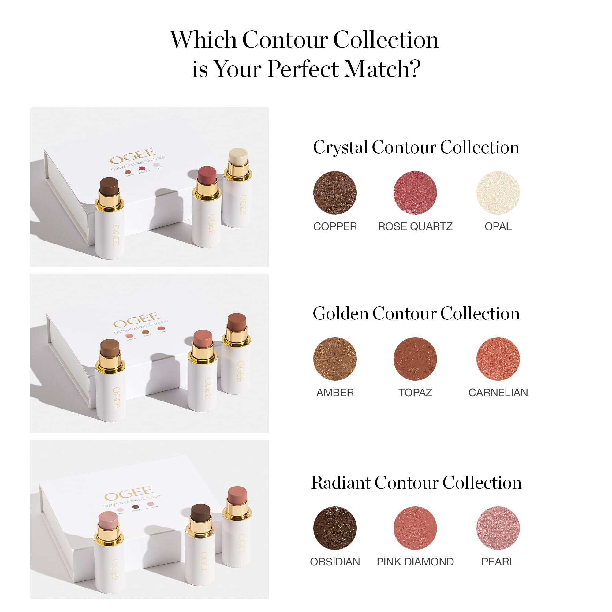 Ogee Ogee Sculpted Complexion Foundation Stick (Poplar 0.10C Fair, White-Pink Undertones) Full Coverage Foundation Makeup - Instantly Balance & Even Complexion - 70% Organic Ingredients