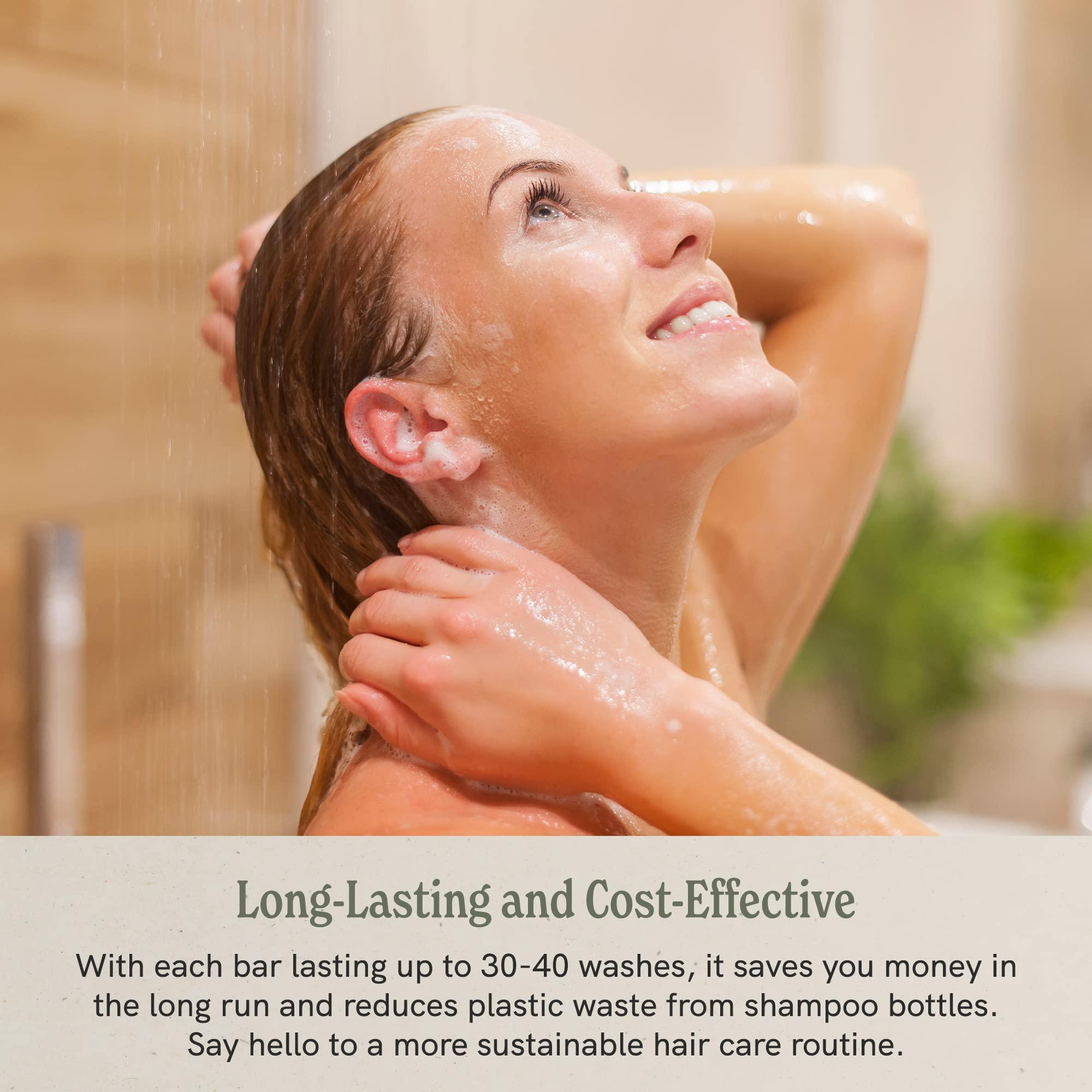 J·R·LIGGETT'S J.R.LIGGET\'S Jojoba & Peppermint Formula Conditioner Bar + Two Shampoo Bars, All-Natural for Hair Clean, Soft, Tangle-Free, 8.75 Ounce, Hair Care, 3.5 ounces each