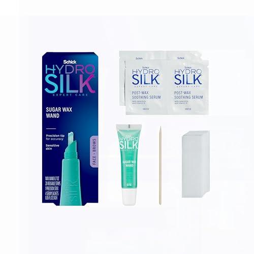 Schick Hydro Silk Schick Hydro Silk Sugar Wax Wand | Soft Wax, Eyebrow Wax Pen, Face Wax, Lip Wax, Face Hair Removal Depilatory Wax