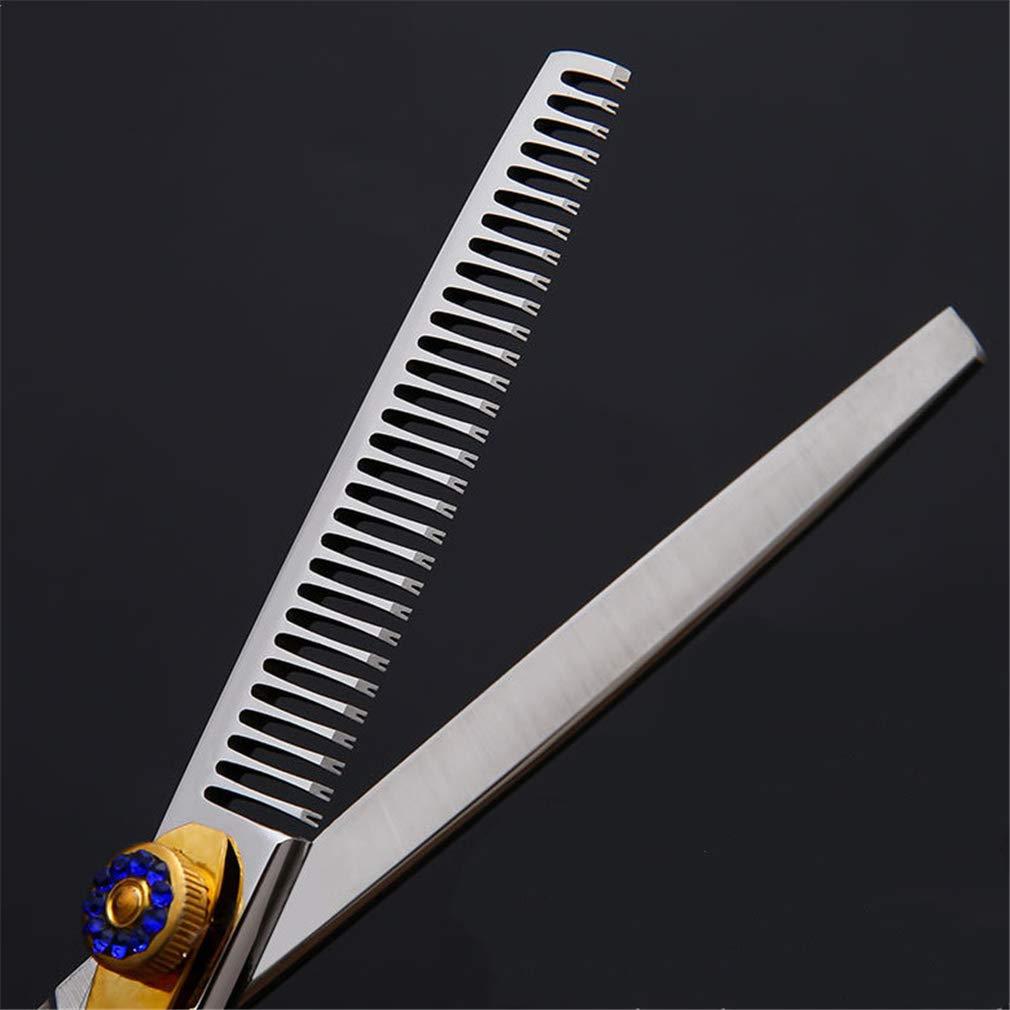 Generic Professional Hairdressing Scissors Set-6.0 Inch,Japan 440C Stainless Steel Hair Cutting Scissors-Light And Sharp,for Men And Women with Cutting Combs