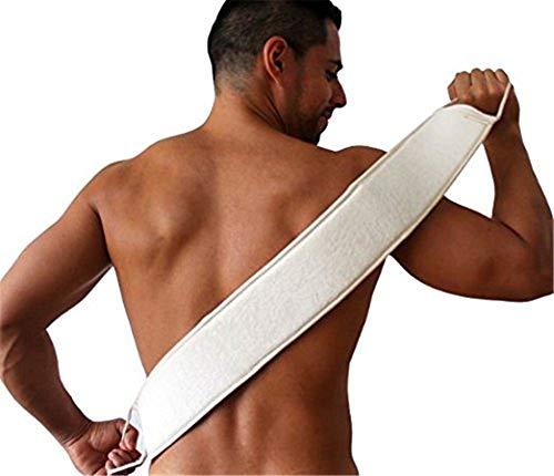 AnHua AnHua 1 Pcs Exfoliating Loofah Loofa Back Strap Bath Shower Sponge Body Brush Scrubber