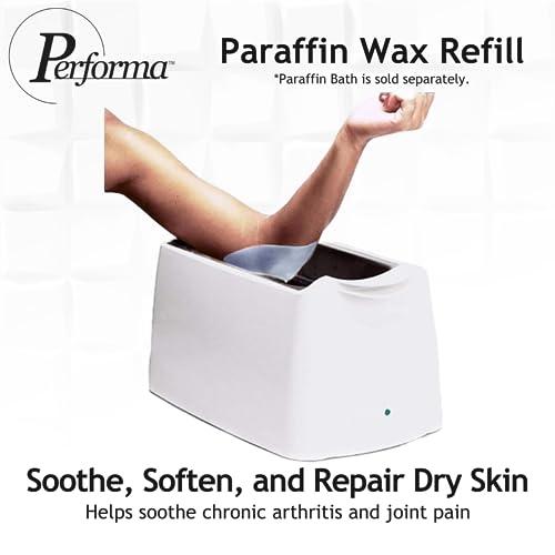 Performa Performa Paraffin Wax Refill, 1 Pound Lavender Scented Beads, Case of 6, Paraffin Bath Wax, Medical Grade Paraffin Wax for Paraffin Bath, Wax Refill for Wax Bath, Good for Hands & Feet