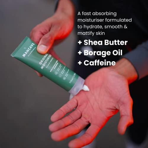 ManCave Mancave Natural Original Moisturiser, 3.38 Ounce