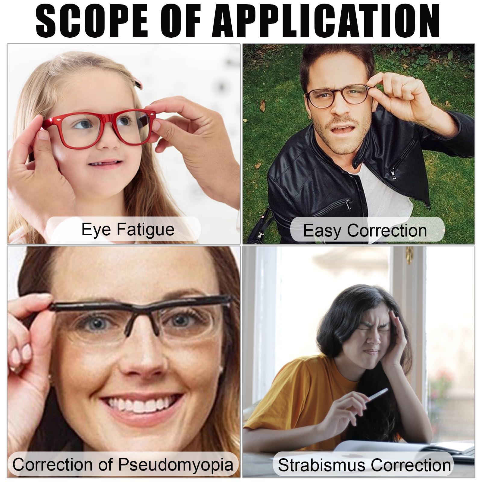 FOTN FOTN Eye Patches for Adults, 2Pcs Pirate Eye Patch with 2pcs Adhesive Eye Patch,3D Adjustable eyepatches for Amblyopia Lazy Eye Patches,Eye Patches Reusable