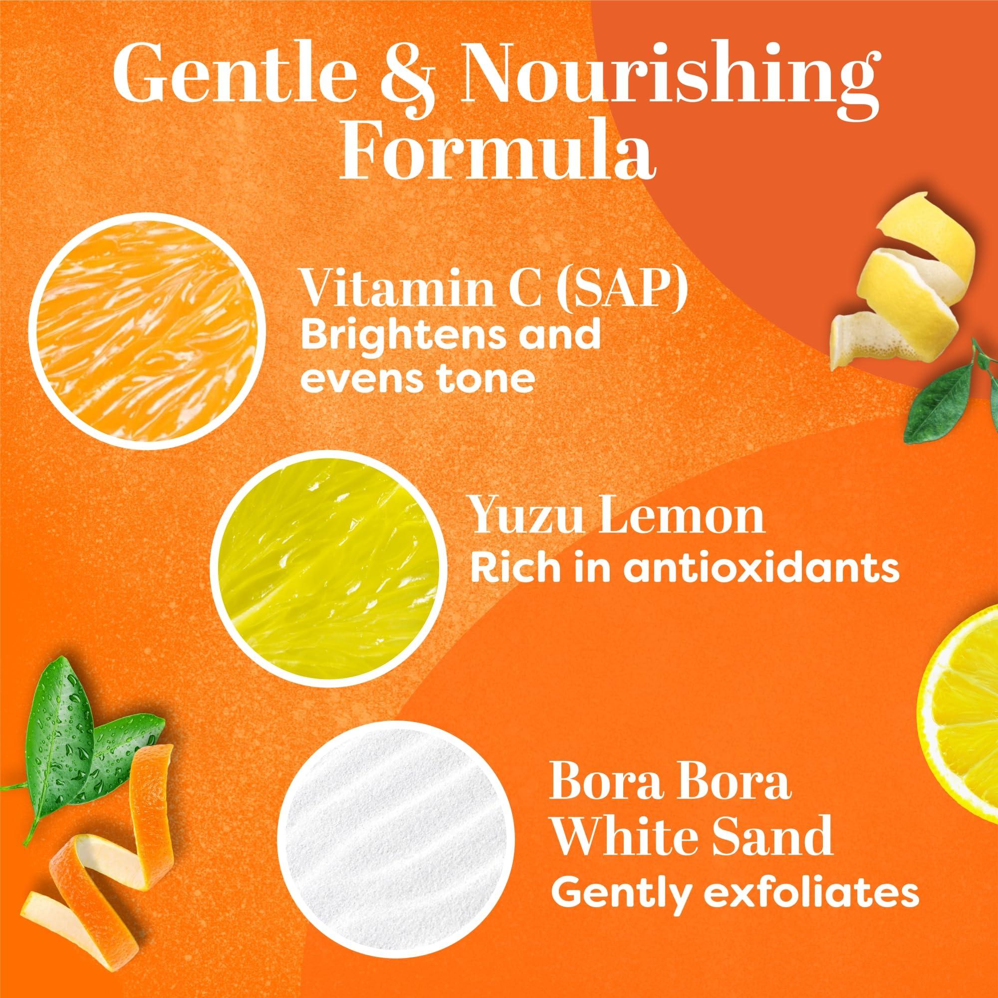 TruSkin Naturals TruSkin Vitamin C Serum & Vitamin C Scrub Duo for Brighter, Smoother and Glowing Skin